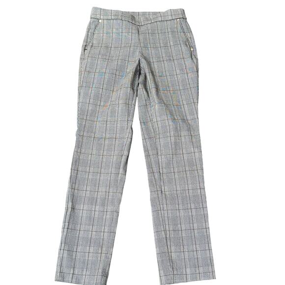 Anne Klein Plaid Patterned Pull-On Pants, Size S - Picture 1 of 5